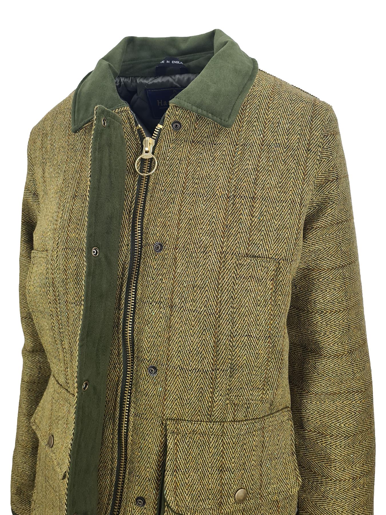 Hazy Blue Womens Quilted Derby Tweed Shooting Jacket - Premium clothing from Hazy Blue - Just $84.99! Shop now at Warwickshire Clothing