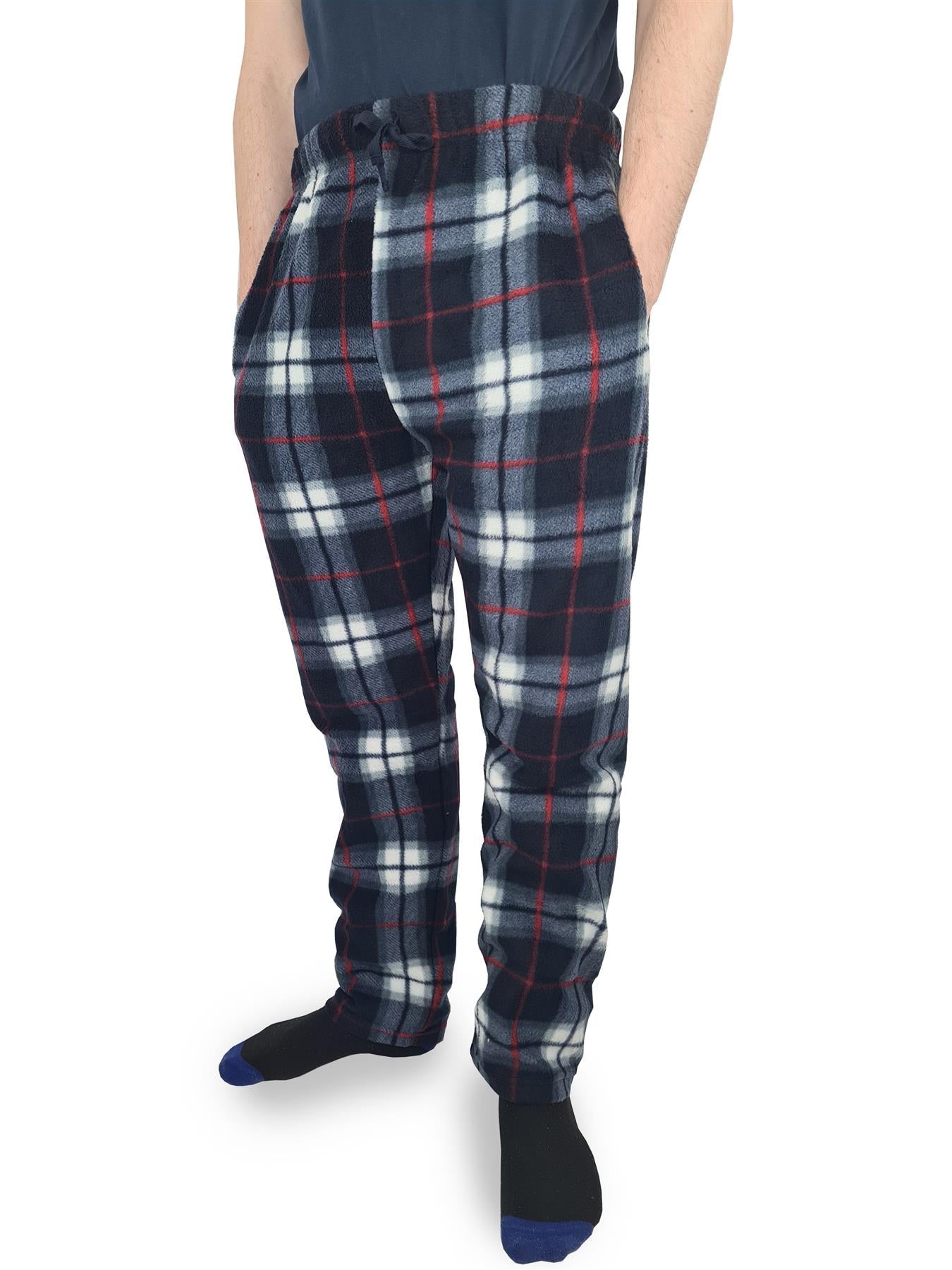 Hazy Blue Paxton Mens Fleece Pyjamas Bottoms - Premium clothing from Hazy Blue - Just $12.99! Shop now at Warwickshire Clothing