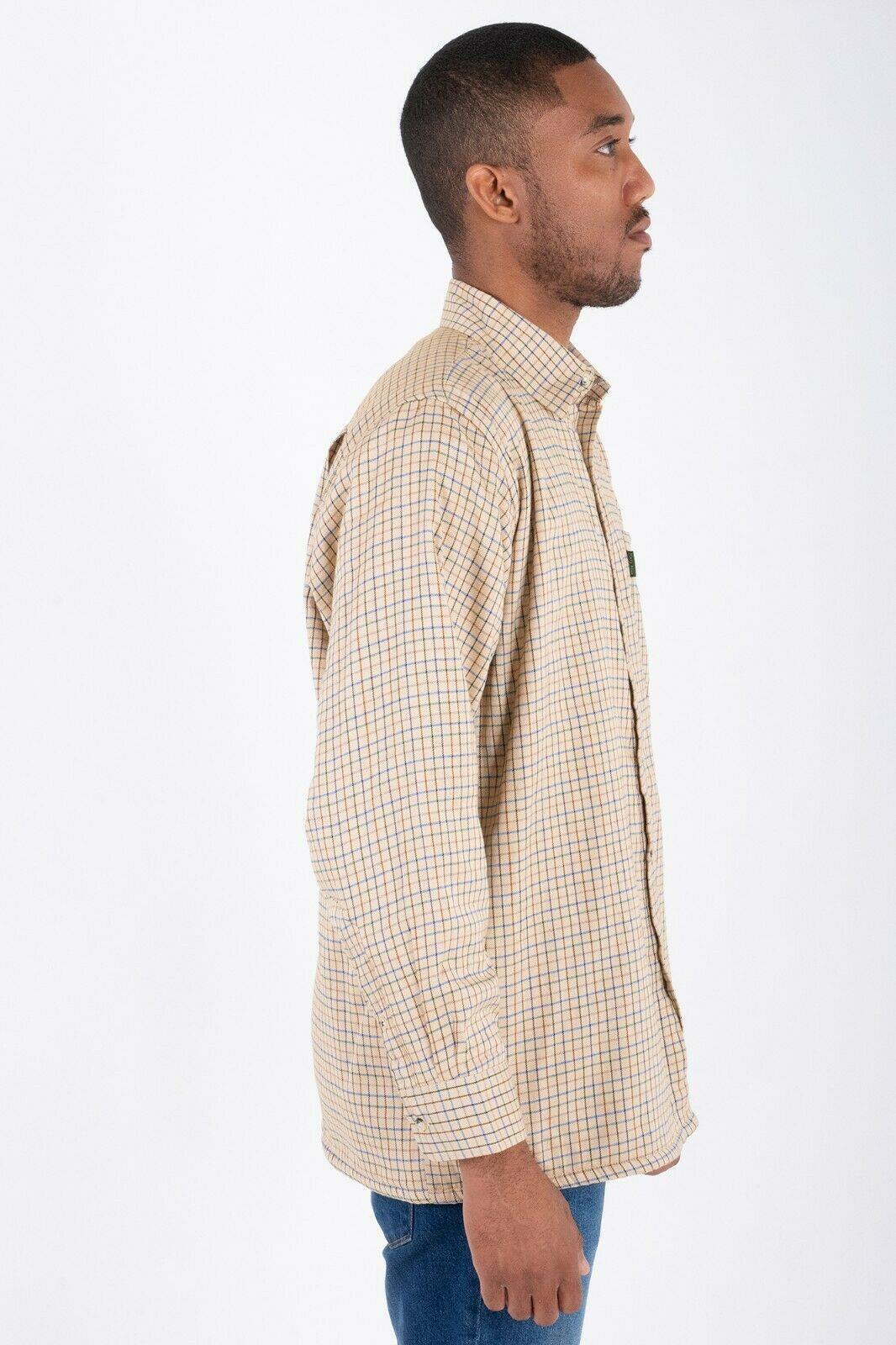 Hazy Blue Mens Long Sleeve Country Check Shirt - Fleece Lined - Premium clothing from Hazy Blue - Just $24.99! Shop now at Warwickshire Clothing