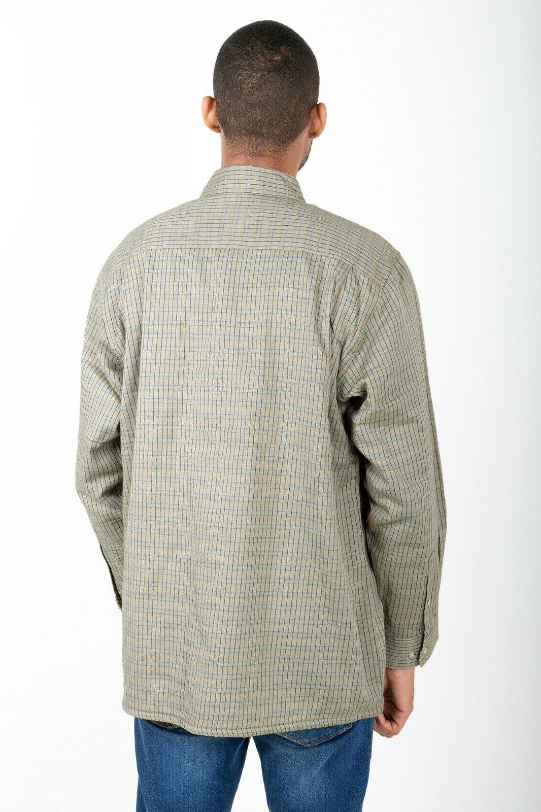 Hazy Blue Mens Long Sleeve Country Check Shirt - Fleece Lined - Premium clothing from Hazy Blue - Just $24.99! Shop now at Warwickshire Clothing