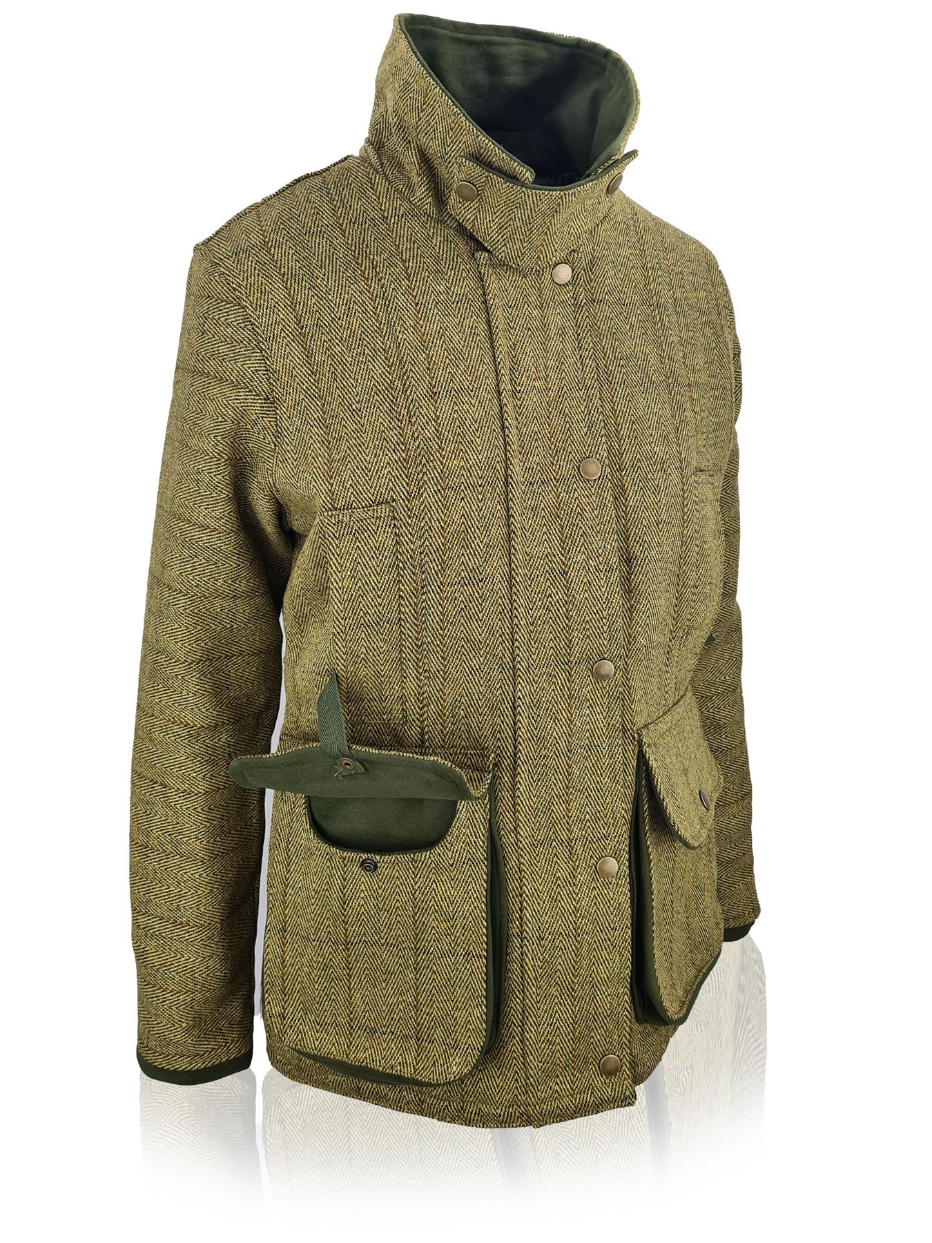 Hazy Blue Womens Quilted Derby Tweed Shooting Jacket - Premium clothing from Hazy Blue - Just $84.99! Shop now at Warwickshire Clothing