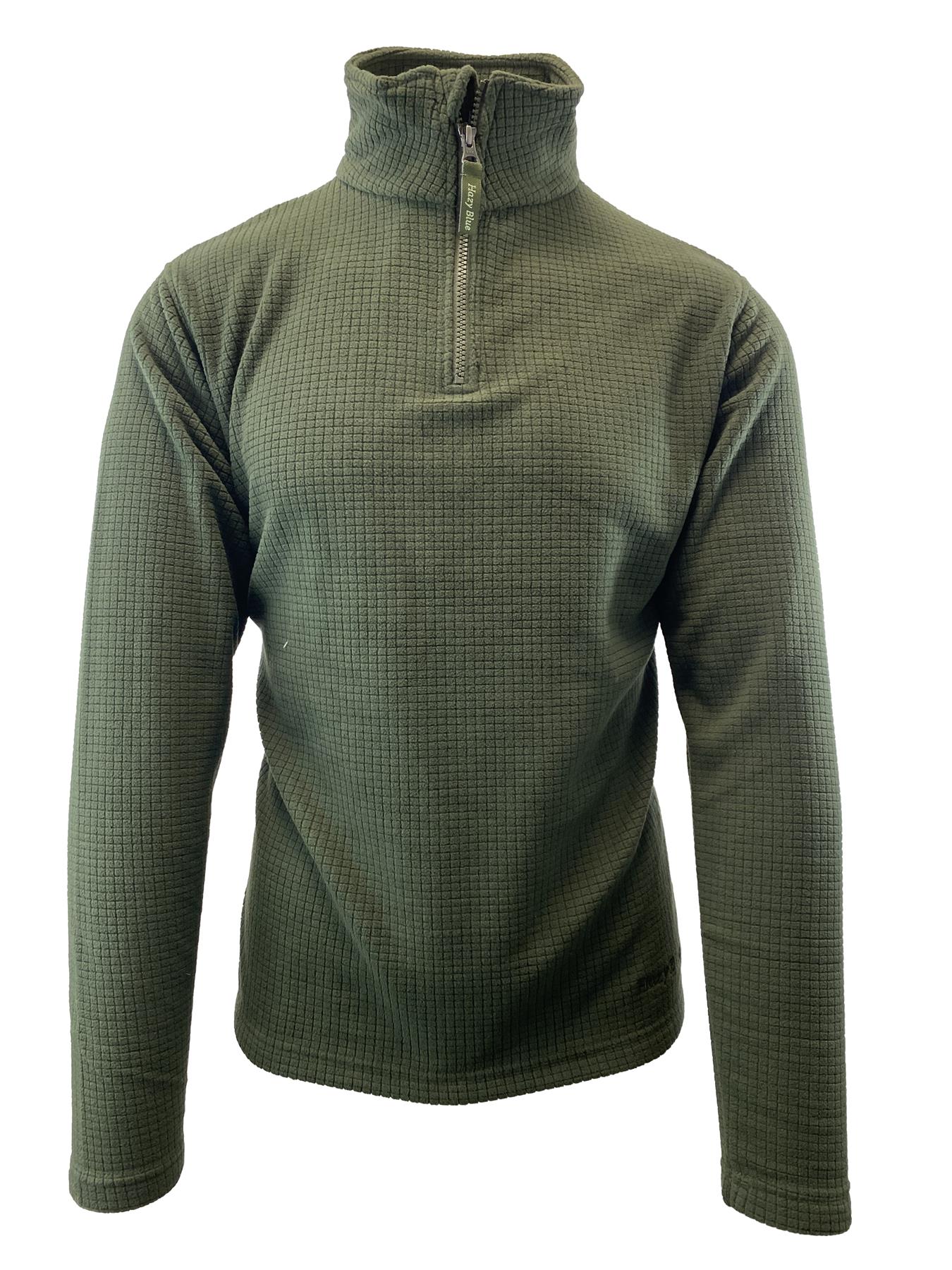 Hazy Blue Mens Half Zip Pullover Fleece - Brooklyn - Premium clothing from Hazy Blue - Just $17.99! Shop now at Warwickshire Clothing