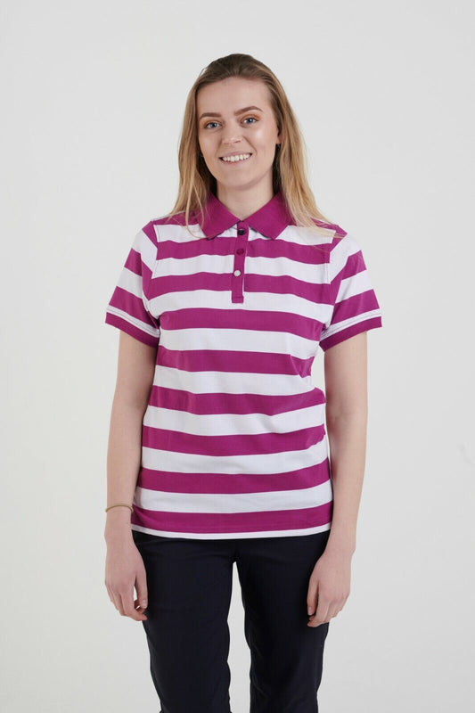 Hazy Blue Womens Short Sleeve Polo Shirt - Sienna - Premium clothing from Hazy Blue - Just $14.99! Shop now at Warwickshire Clothing